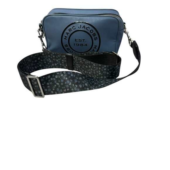 Marc Jacobs Calfskin Signet Flash Bag - Blue - Picture 1 of 17